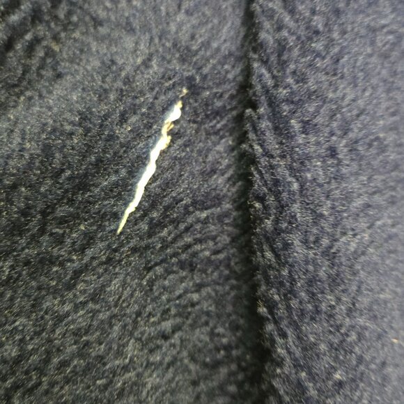 Vintage Sears Mens Normcore Navy Blue Quilted Jacket S Classic - Picture 12 of 12